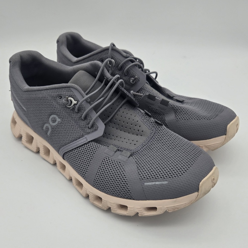 On Cloud 5 Running Shoe Zinc Shell 59.98883 Sneaker Women's US Size 6.5 Gray